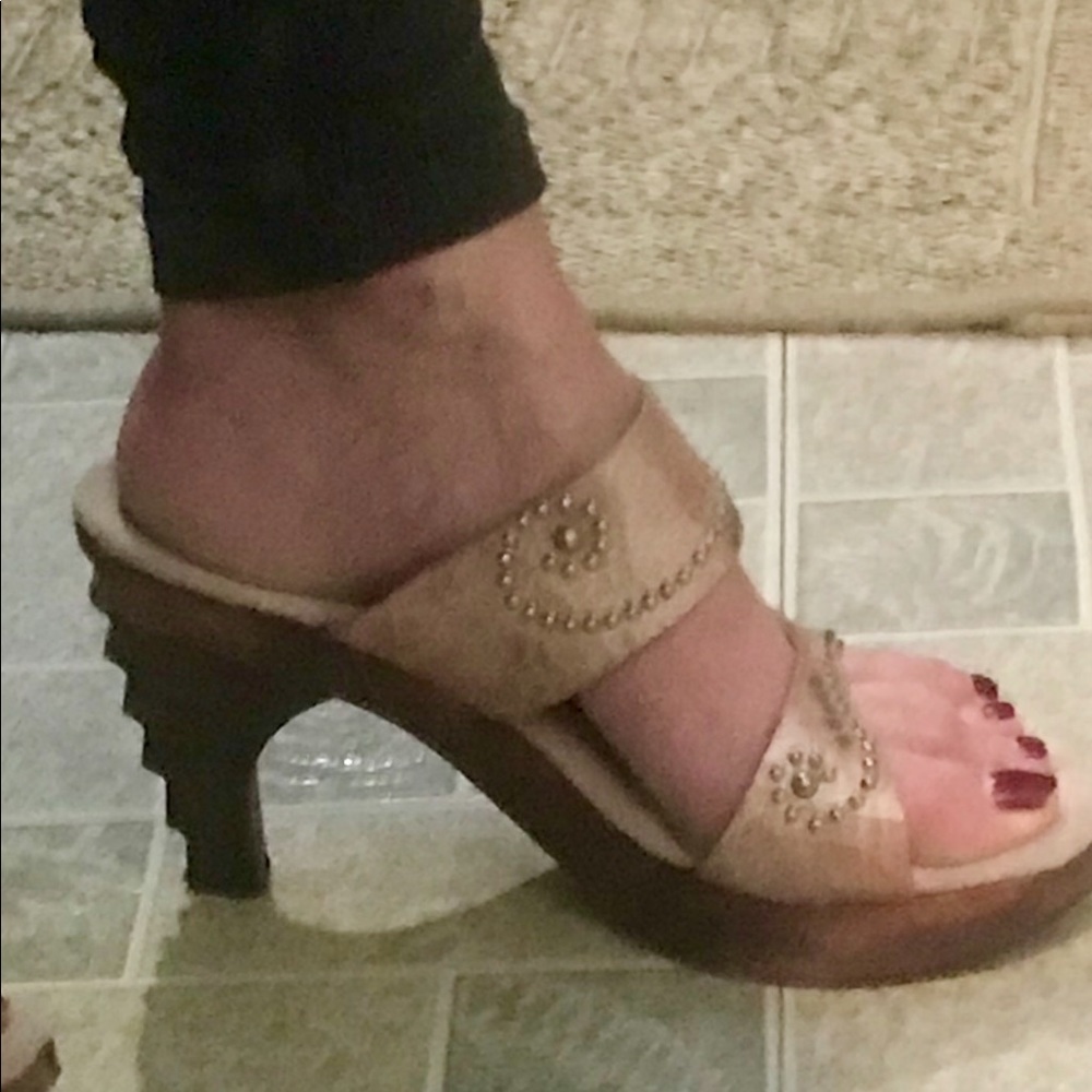 Sexy Calleen Cordero funky heels